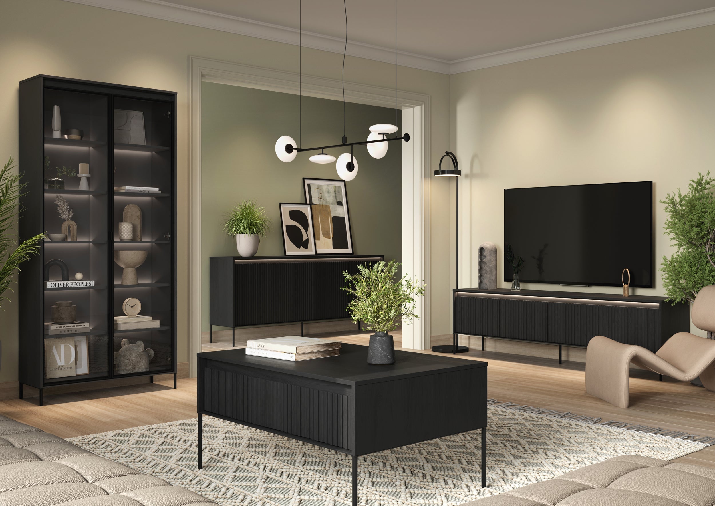 selsey-trend-couchtisch-100-cm-schwarz image 4