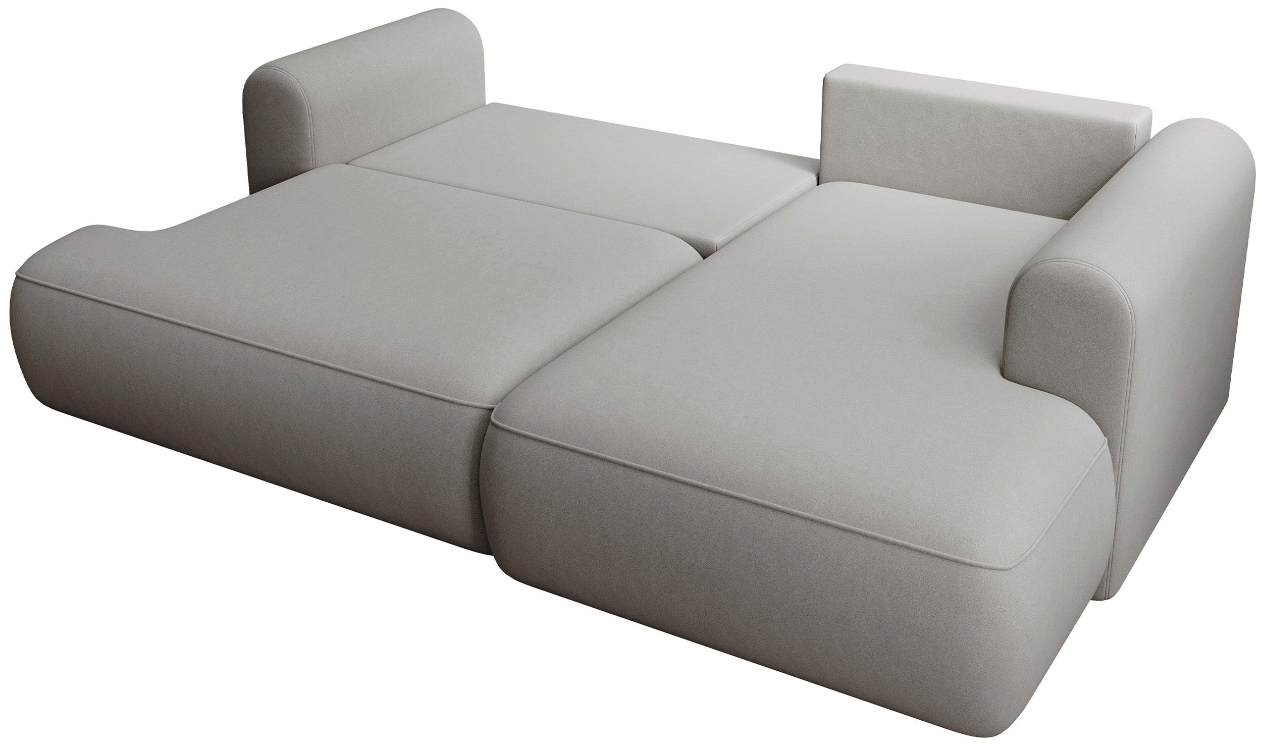selsey-ovo-mini-ecksofa-l-form-rechts-mit-schlaffunktion-stauraum-grau-samt image 2