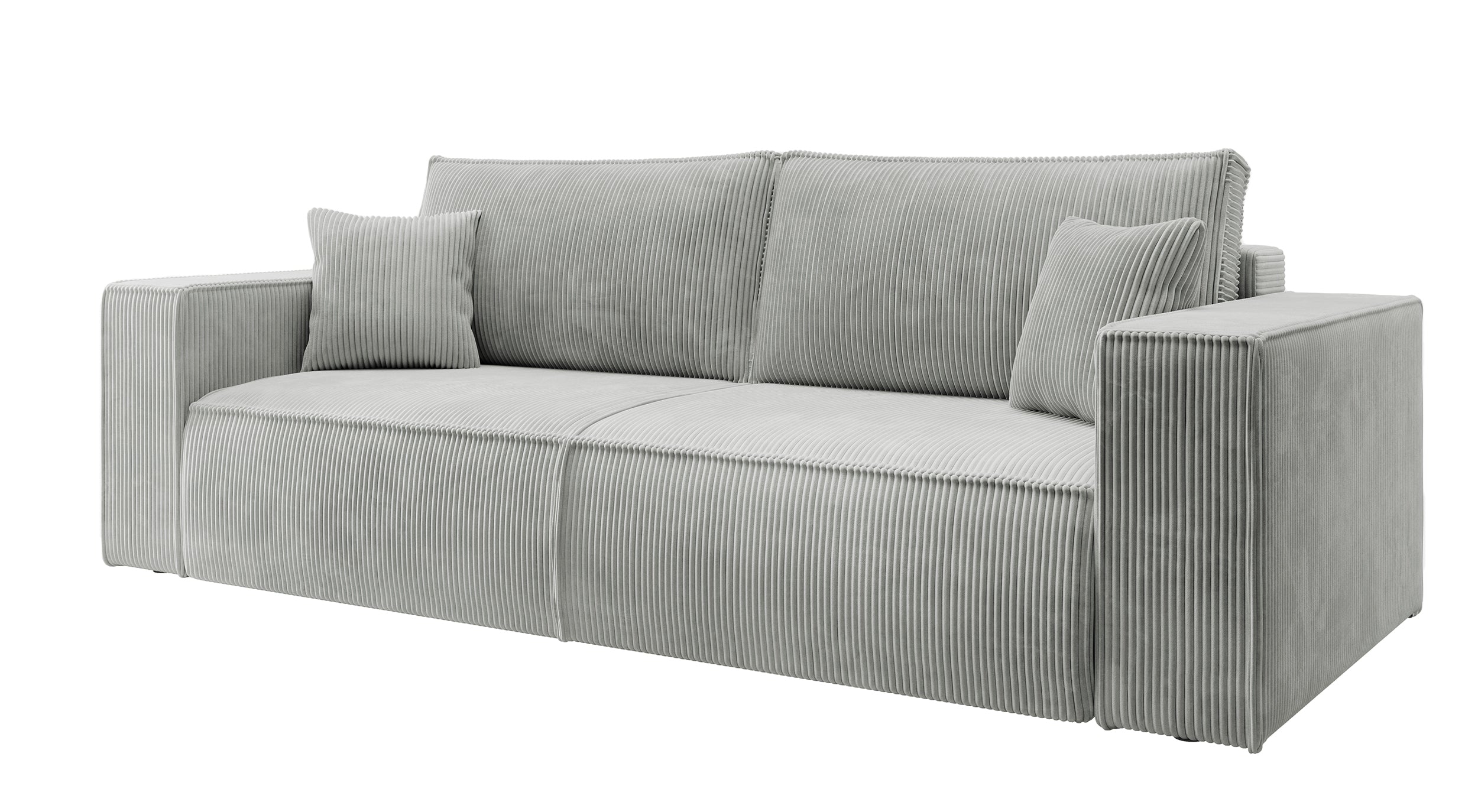 selsey-farese-dreisitzer-schlafsofa-ausklappbar-mit-stauraum-hellgrauer-cordstof image 1