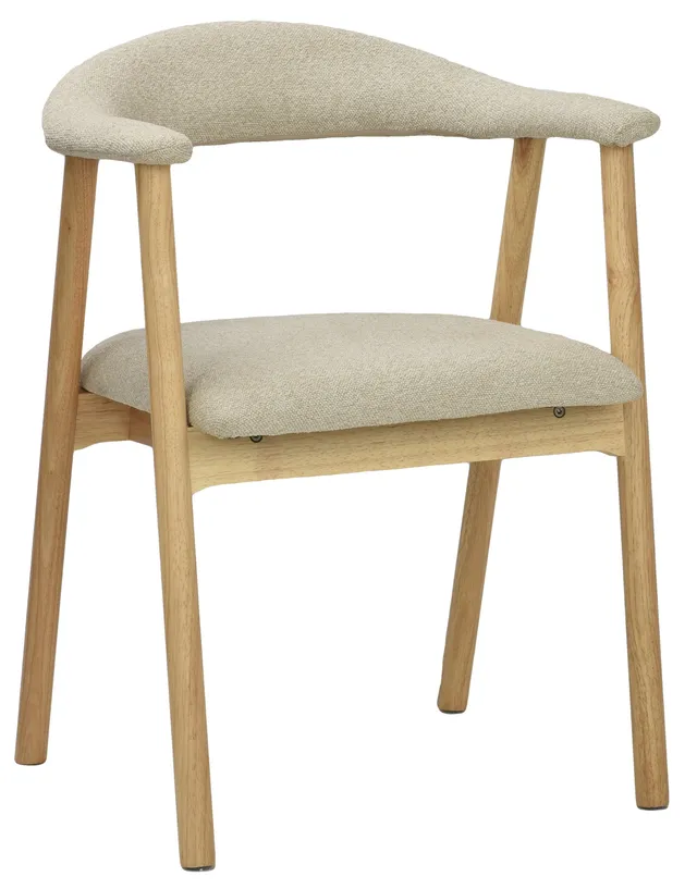 selsey-depenne-holzstuhl-esszimmer-beige-boucl-natur-eiche image 1
