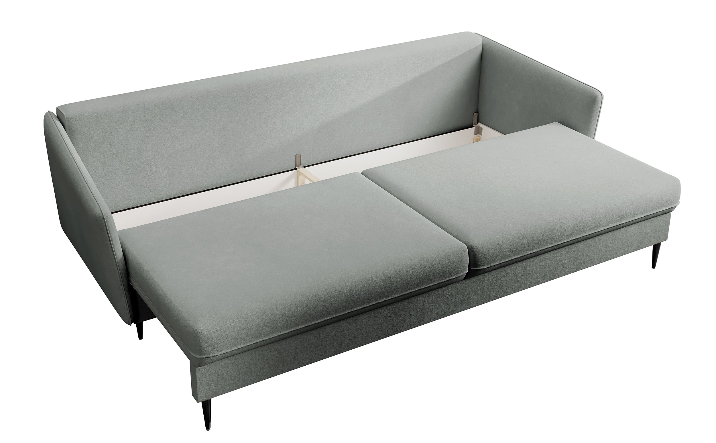selsey-volio-dreisitziges-ausklappbares-sofa-grau-velours-wasserabweisend-mit-sc image 7