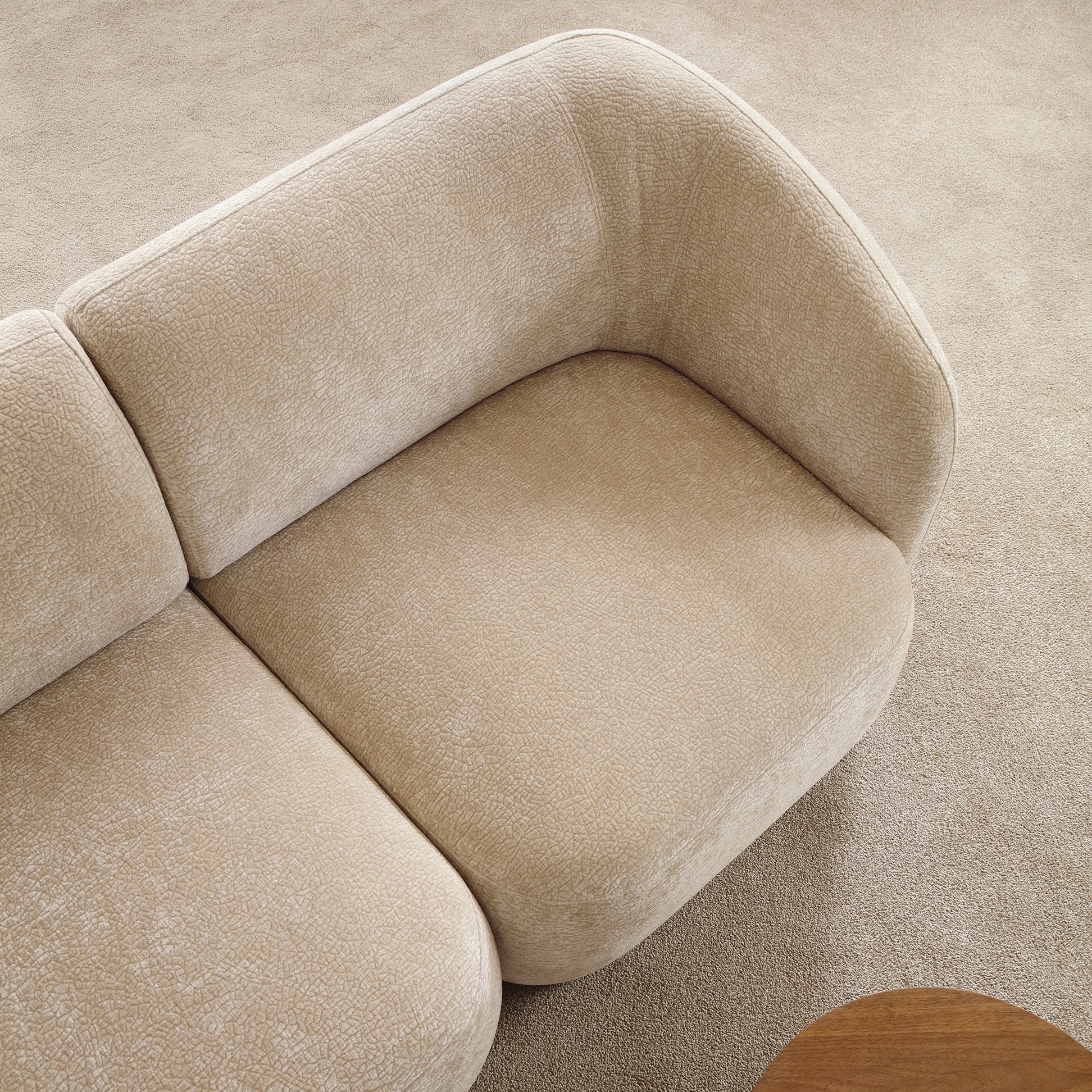 selsey-bommo-einzelmodul-rechtsseitig-beige-chenille image 5