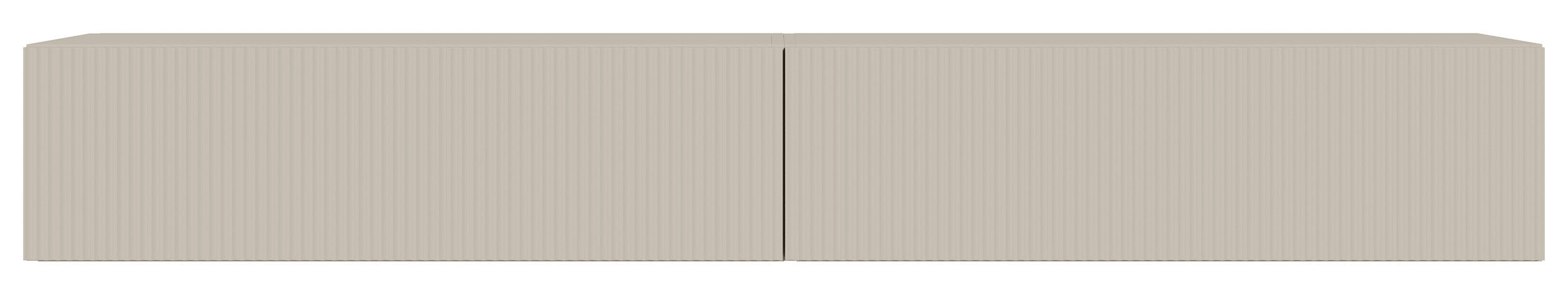 selsey-veldio-h-ngender-tv-schrank-200-cm-mit-2-t-ren-und-geriffelter-front-grau image 2