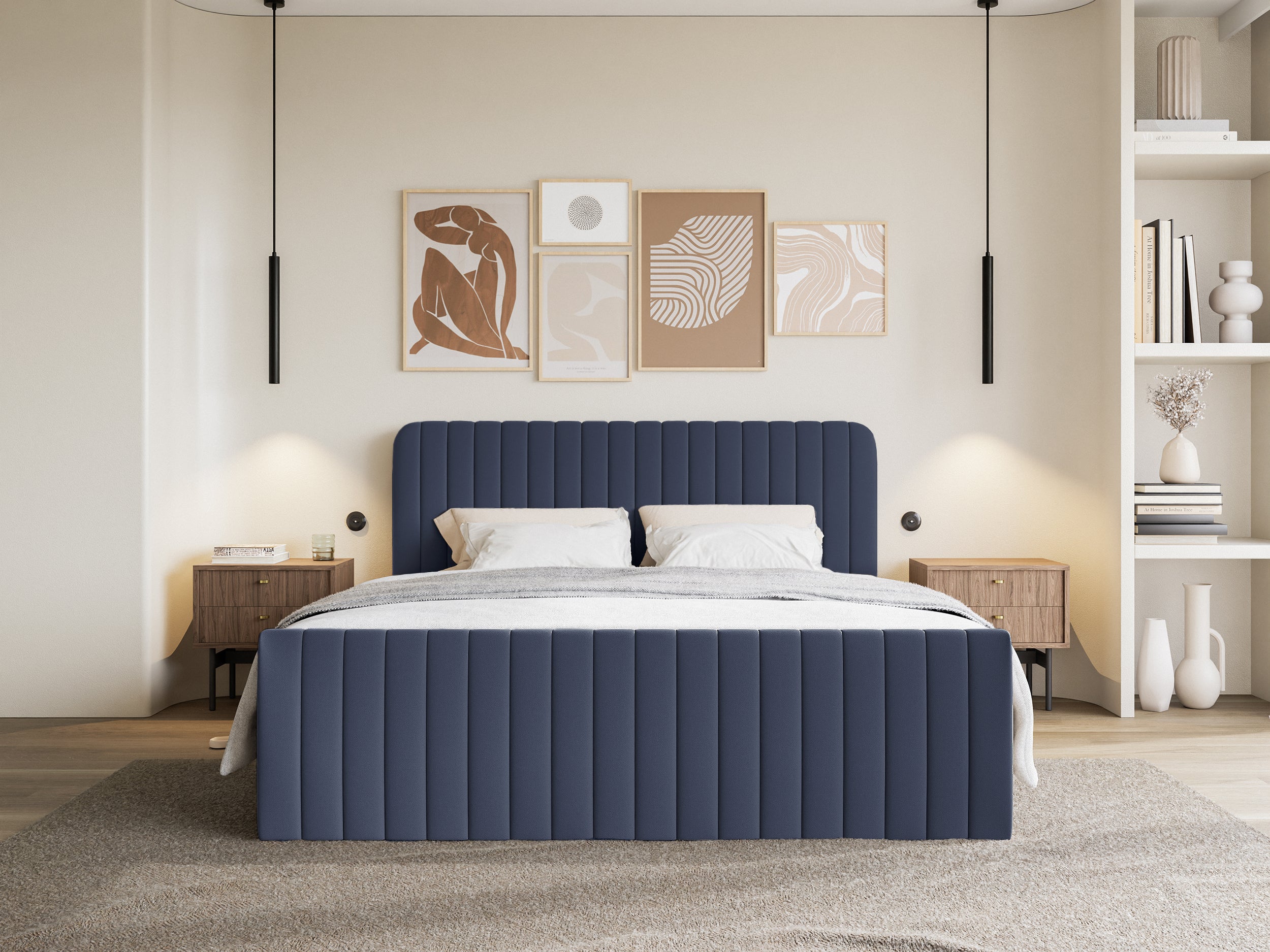 selsey-saliano-boxspringbett-200x200-cm-mit-stauraum-und-topper-marineblau-cheni image 3