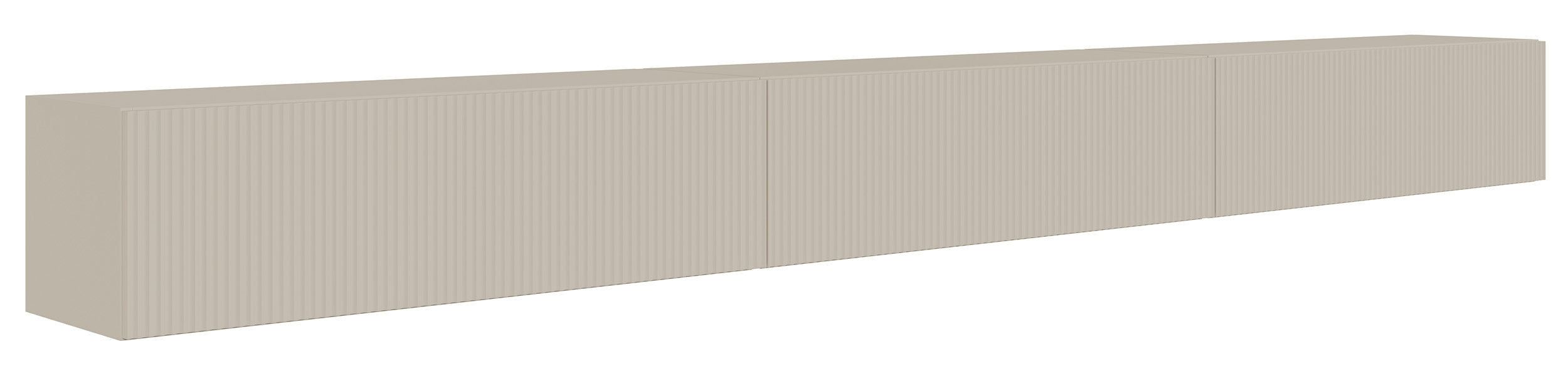 selsey-veldio-h-ngender-tv-schrank-300-cm-dreit-rig-geriffelte-front-grau-beige image 5