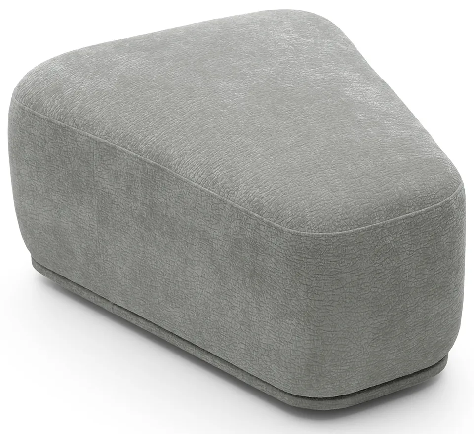 selsey-bommo-modulares-dreieck-pouf-grau-chenille image 1
