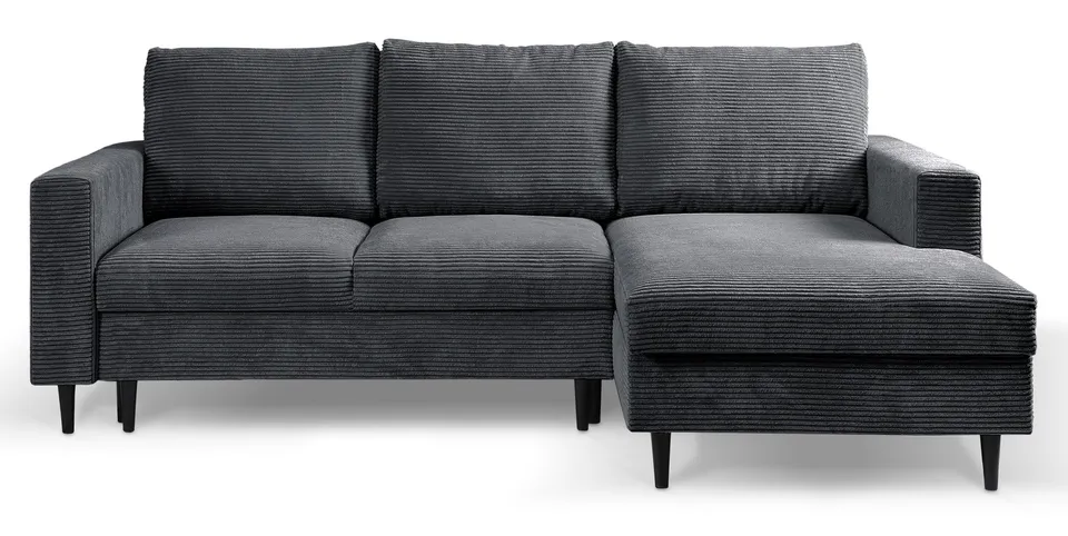 selsey-nalika-ecksofa-l-f-rmig-mit-schlaffunktion-und-stauraum-dunkelgrauer-cord image 1