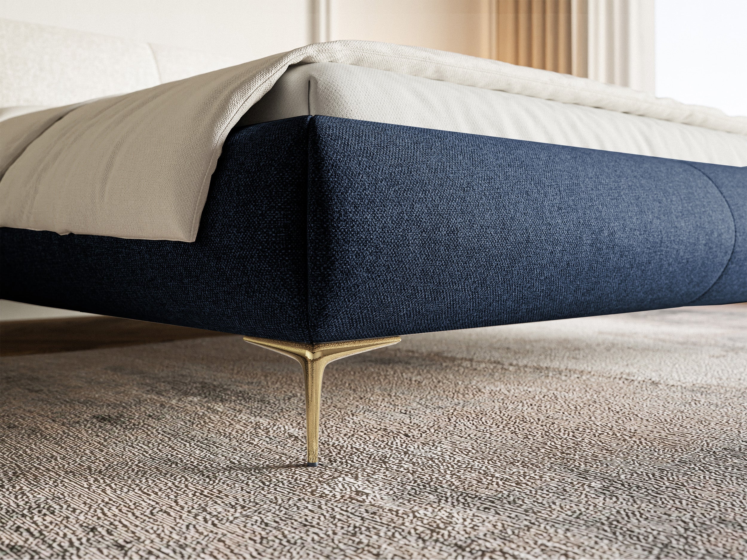 selsey-ovalle-gepolstertes-bett-160x200-cm-marineblau-wasserabweisend-goldene-be image 4