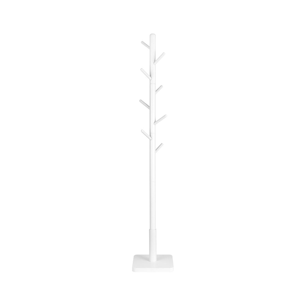 vasagle-garderobenst-nder-wei-aus-massivholz-mit-8-haken image 2