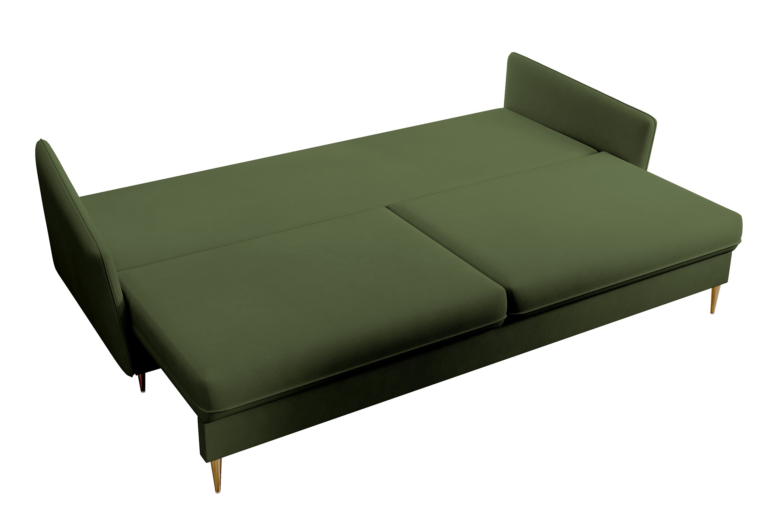 selsey-volio-dreisitziges-schlafsofa-olivgr-ner-samt-ausklappbar-wasserabweisend image 7