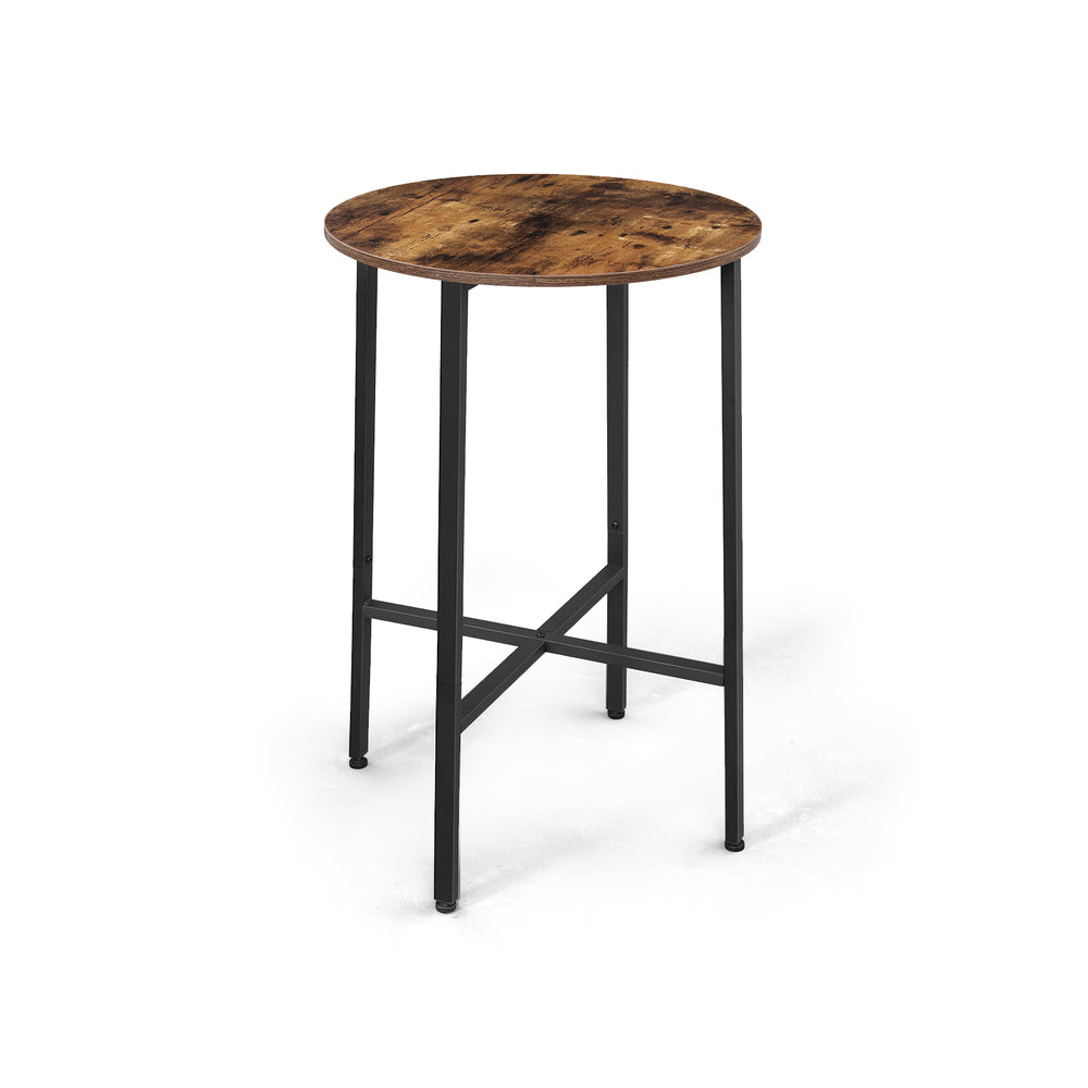 vasagle-stehtisch-rund-60-x-90-cm-vintagebraun-schwarz-bartisch image 3