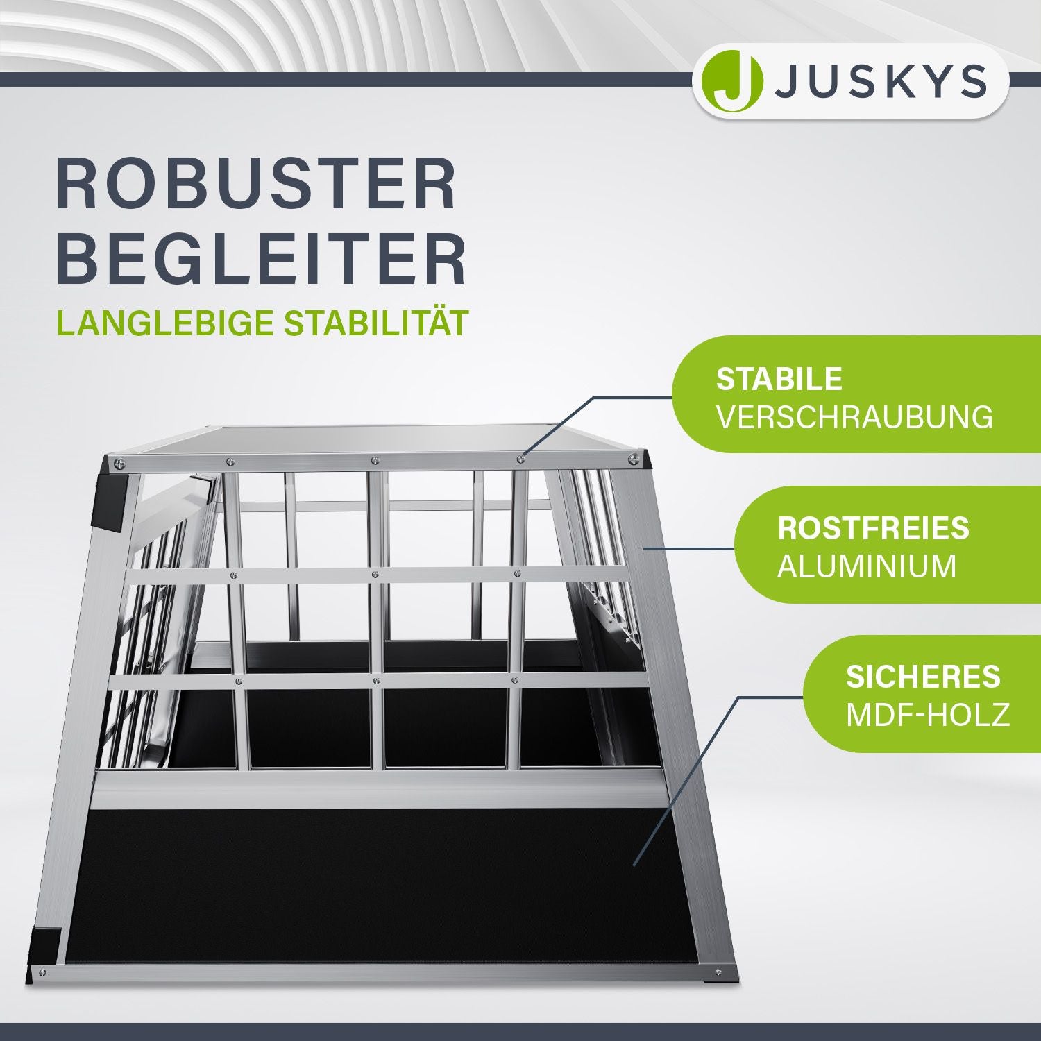 juskys-alu-hundetransportbox-m-hundebox-auto-f-r-kofferraum-und-r-cksitz image 4