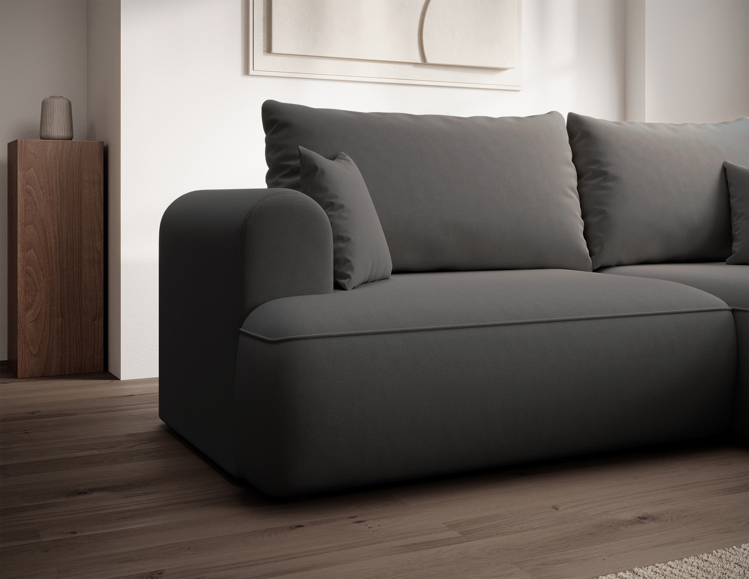 selsey-ovo-mini-ecksofa-l-form-rechts-mit-schlaffunktion-stauraum-dunkelgrauer-s image 4