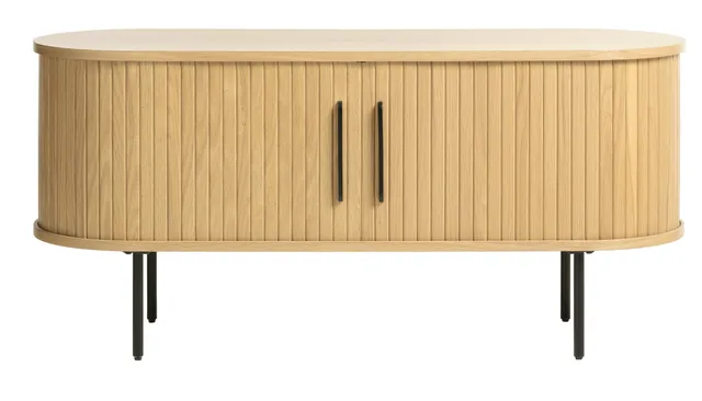 selsey-gativel-tv-schrank-120-cm-lamellen-nat-rliche-eiche image 1