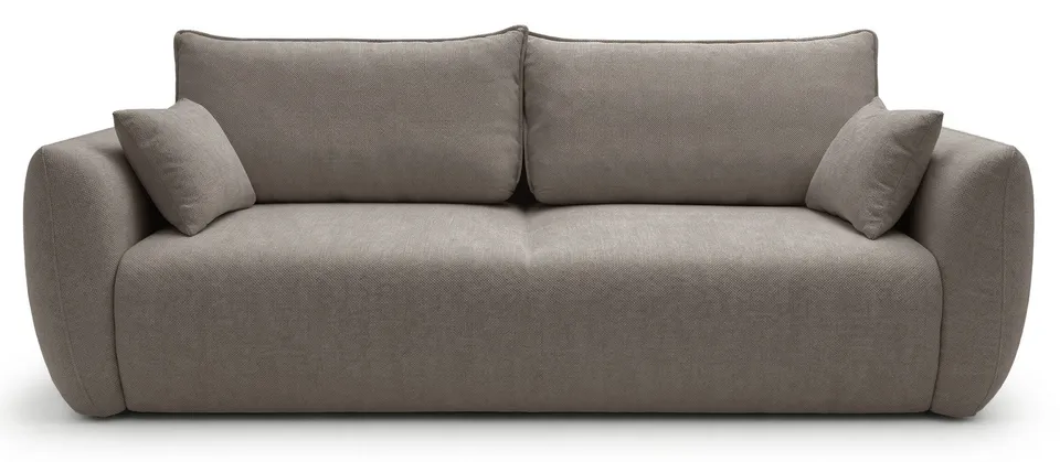 selsey-zordo-dreisitziges-schlafsofa-mit-stauraum-hellbrauner-chenillebezug image 1