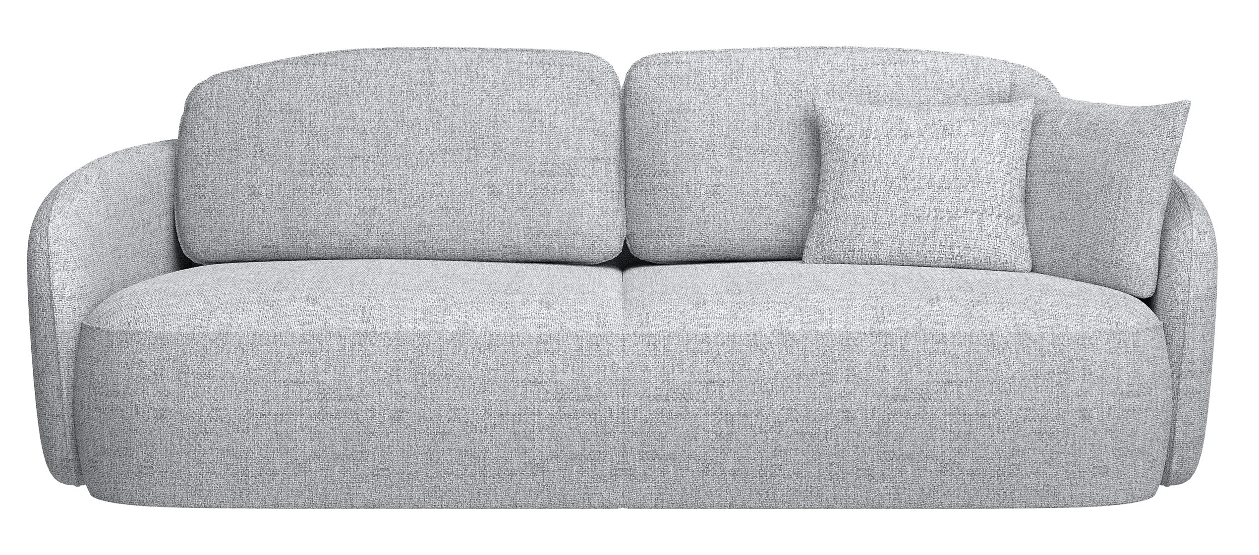 selsey-dreisitziges-schlafsofa-savoy-mit-stauraum-hellgraues-geflecht image 1