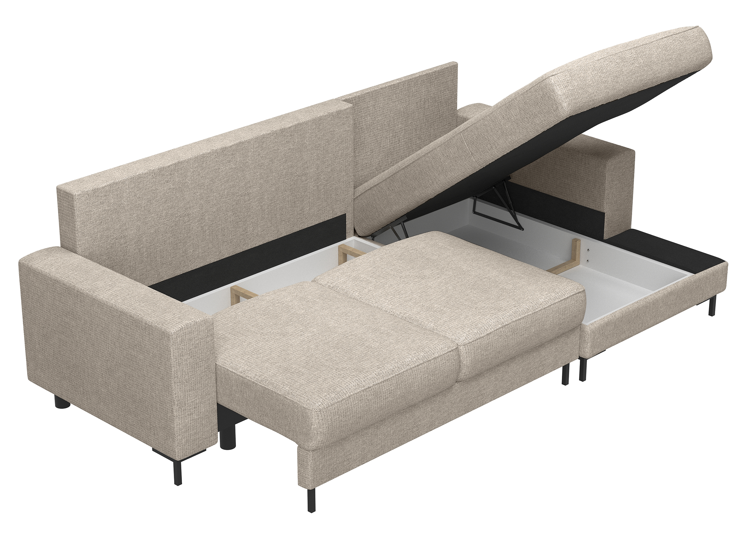 selsey-mokpeo-ecksofa-mit-schlaffunktion-rechts-beige-chenille-l-form image 6