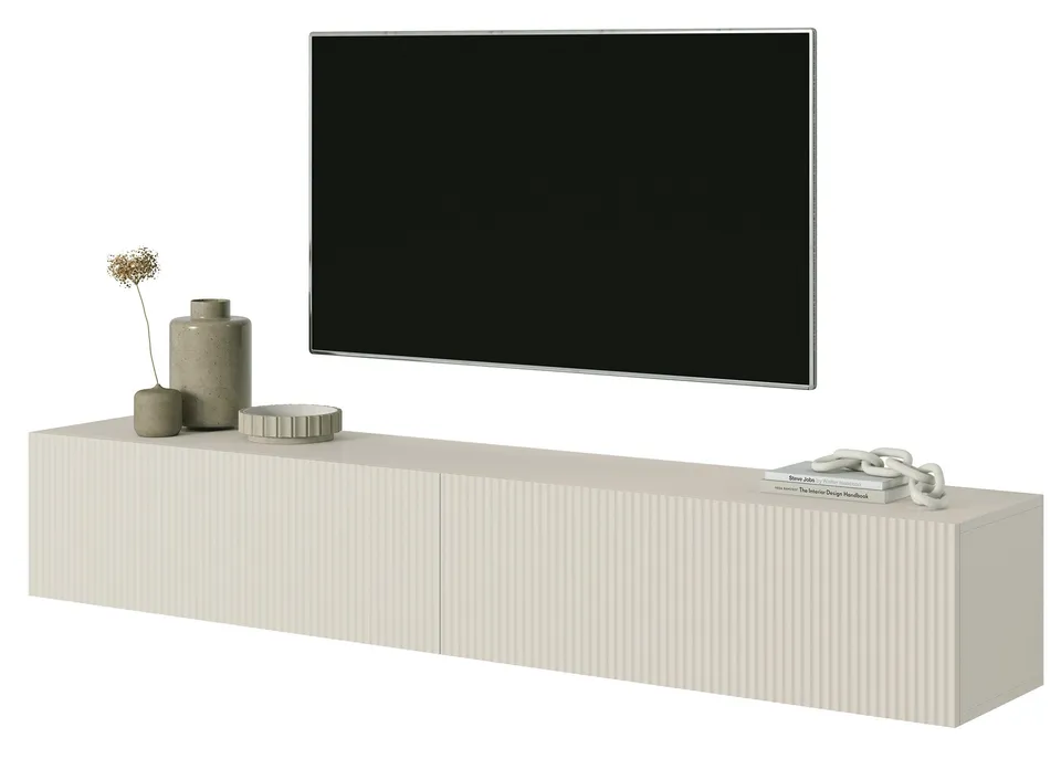 selsey-veldio-tv-schrank-175-cm-h-ngend-grau-beige-mit-gefr-ster-front image 1