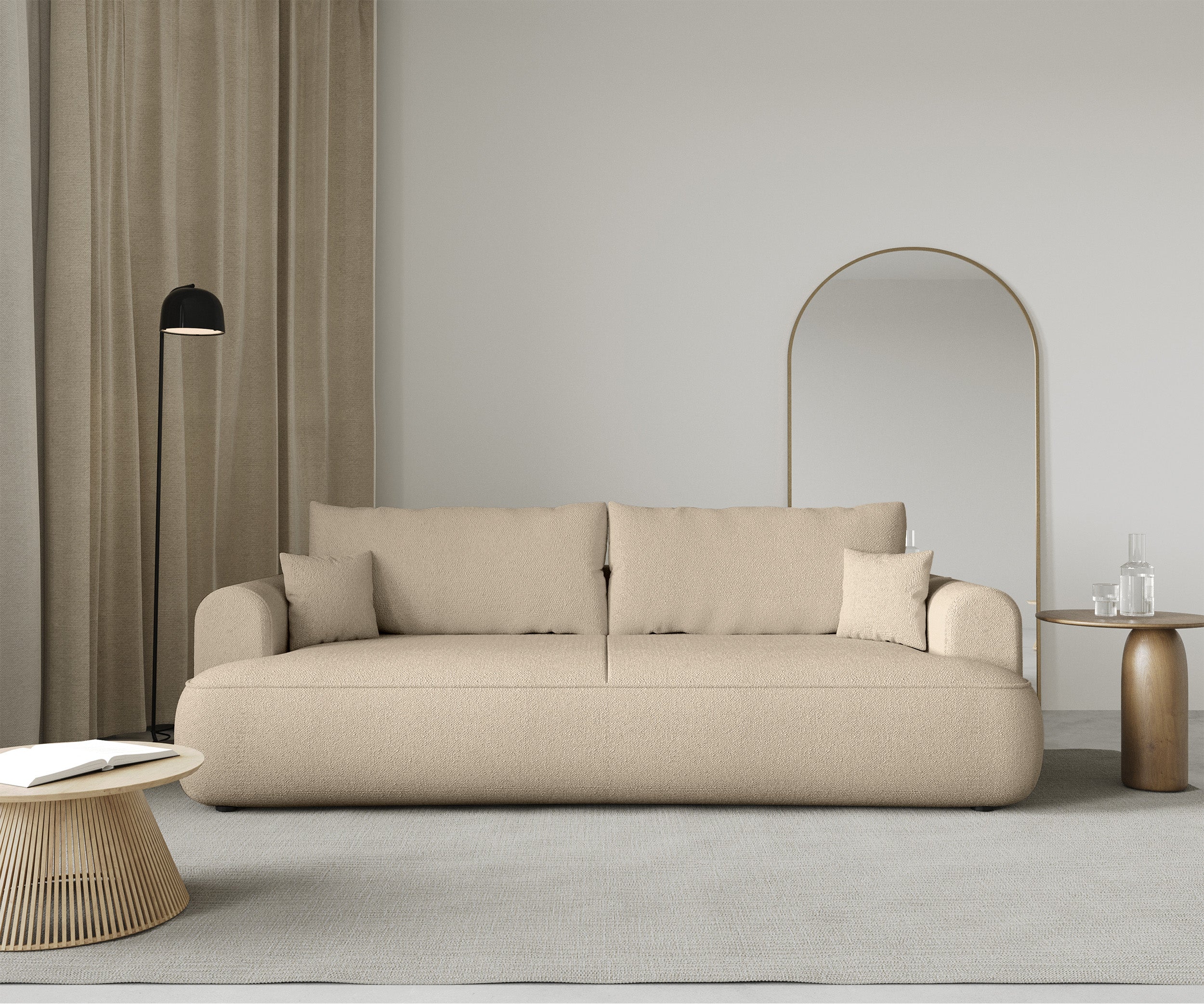 selsey-ovo-dreisitziges-ausklappbares-sofa-mit-stauraum-hellbeige-chenille image 2
