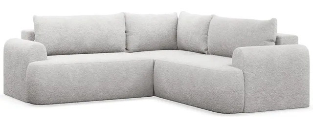 selsey-ovo-ecksofa-l-f-rmig-mit-schlaffunktion-hellgrauer-boucl-bettkasten image 1