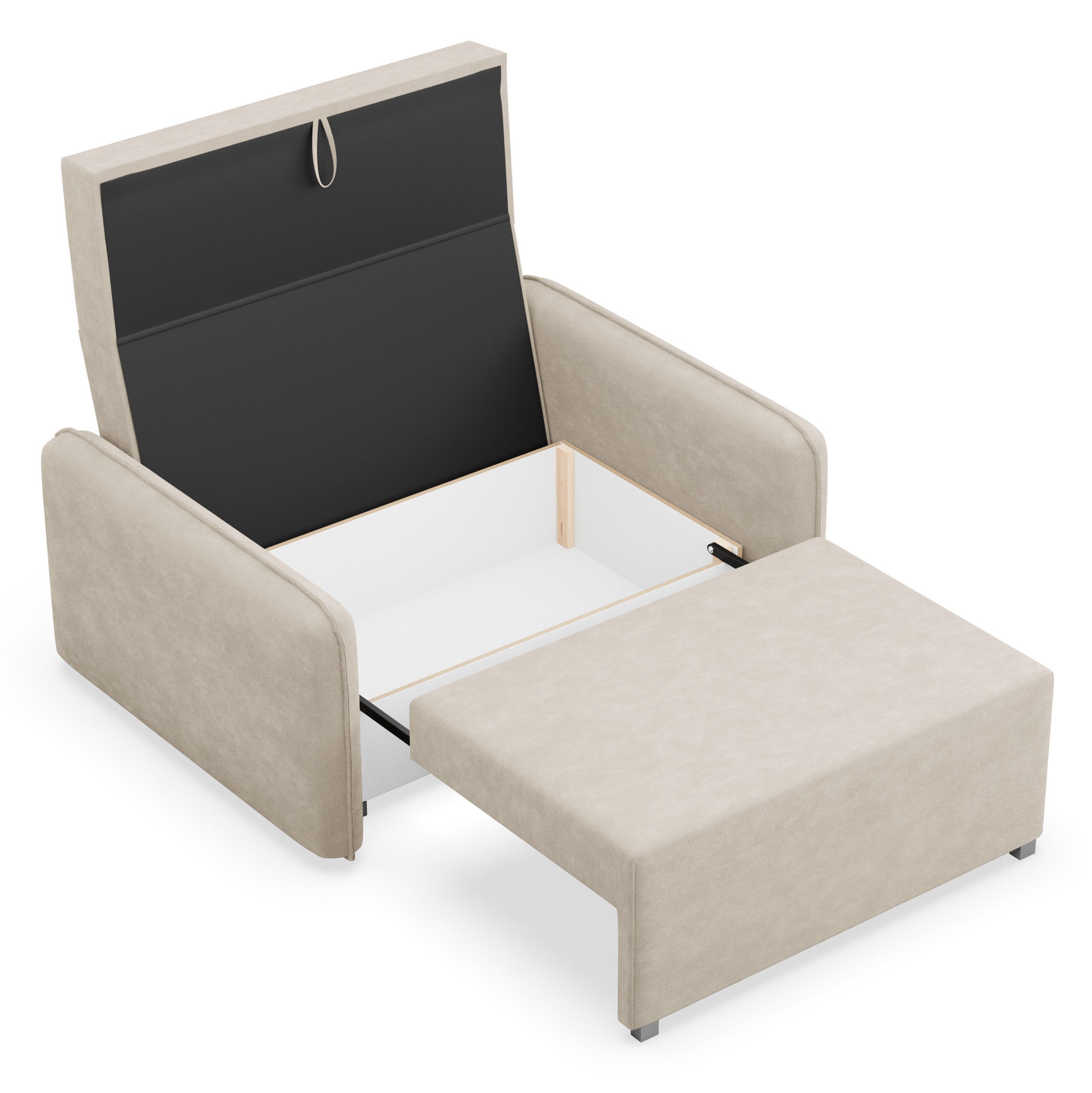 selsey-duelia-2-sitzer-schlafsofa-mit-stauraum-beige-hydrophobes-chenille image 6