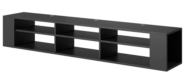 selsey-wall-tv-schrank-175-cm-schwarz-lowboard image 1