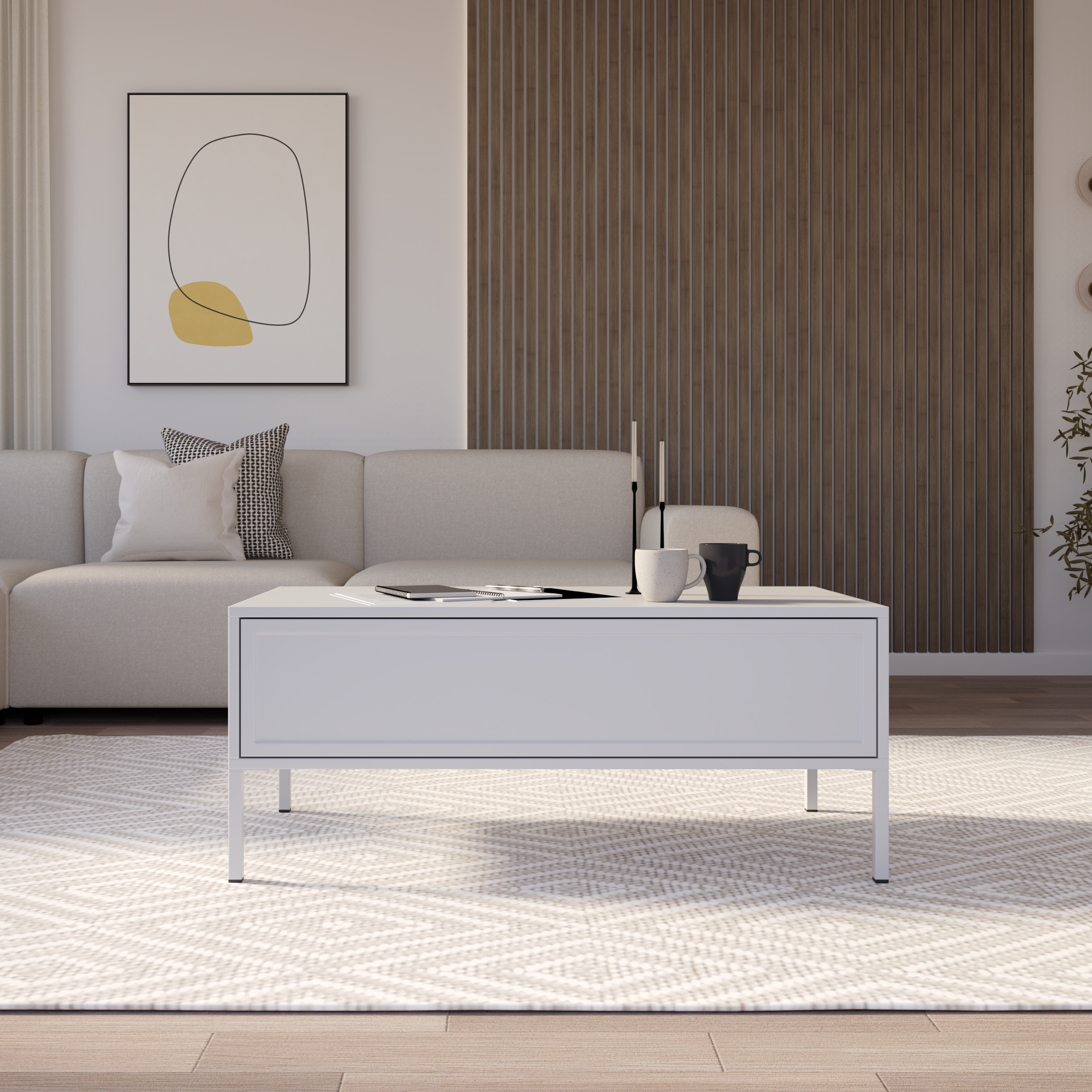 selsey-velveto-couchtisch-mit-schublade-100x50-cm-wei image 2