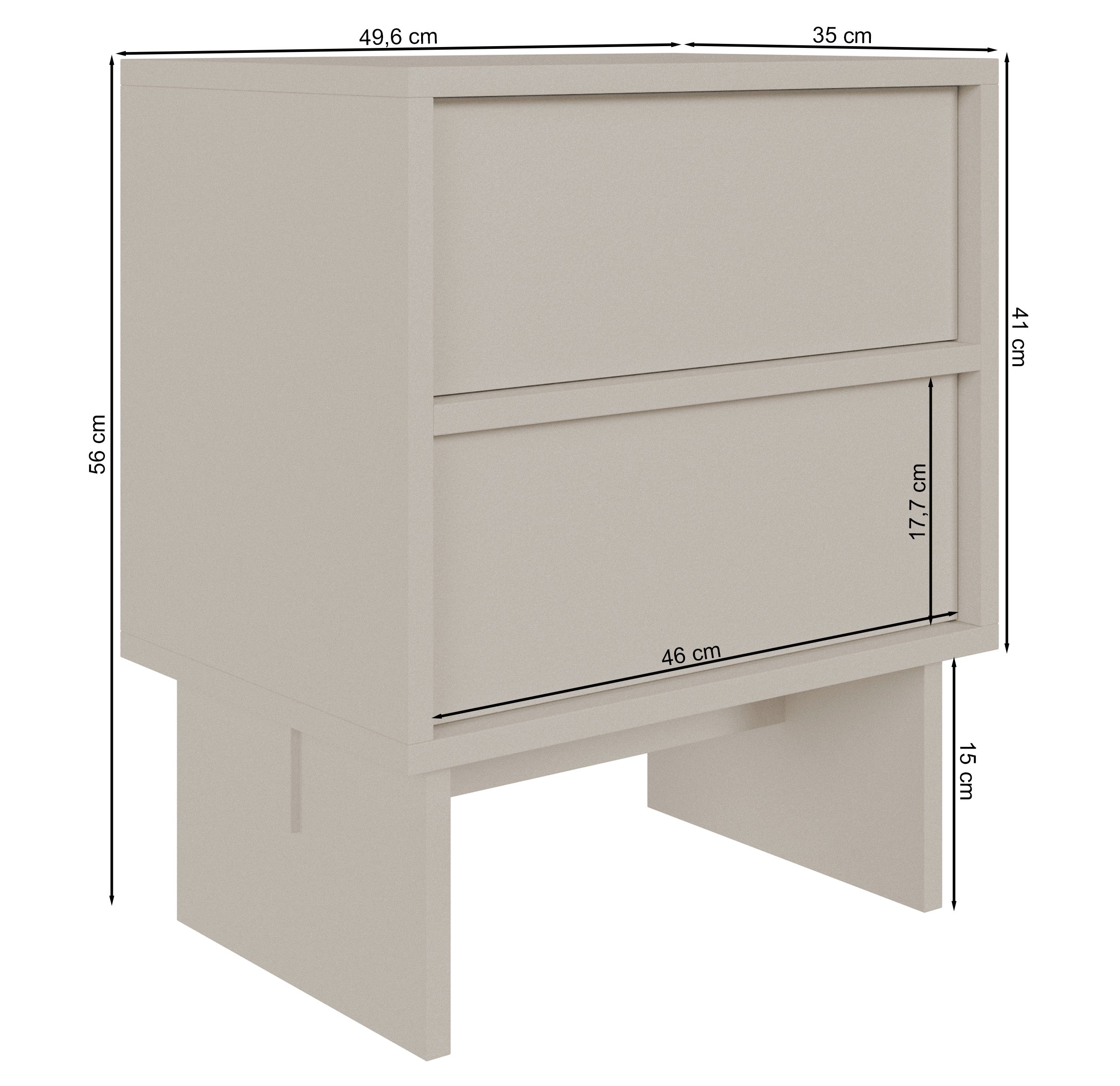 selsey-sanva-nachttisch-50-cm-2-schubladen-walnuss-warmia image 8