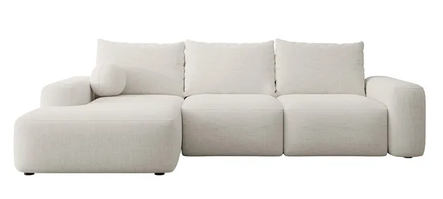 selsey-carnos-ecksofa-mit-schlaffunktion-l-form-links-creme-hydrophober-chenille image 1