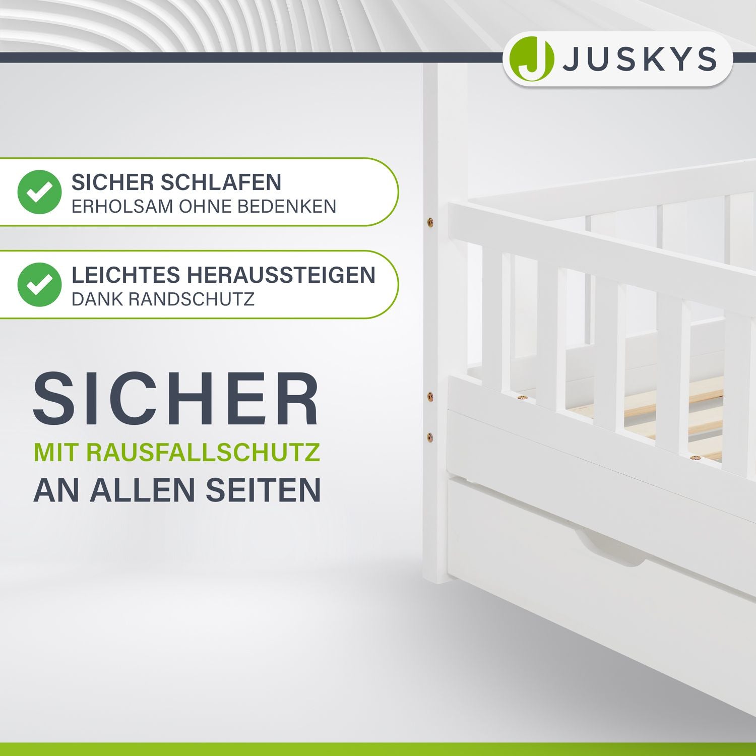 juskys-kinderbett-marli-hausbett-80-x-160-cm-wei-mit-bettkasten image 7