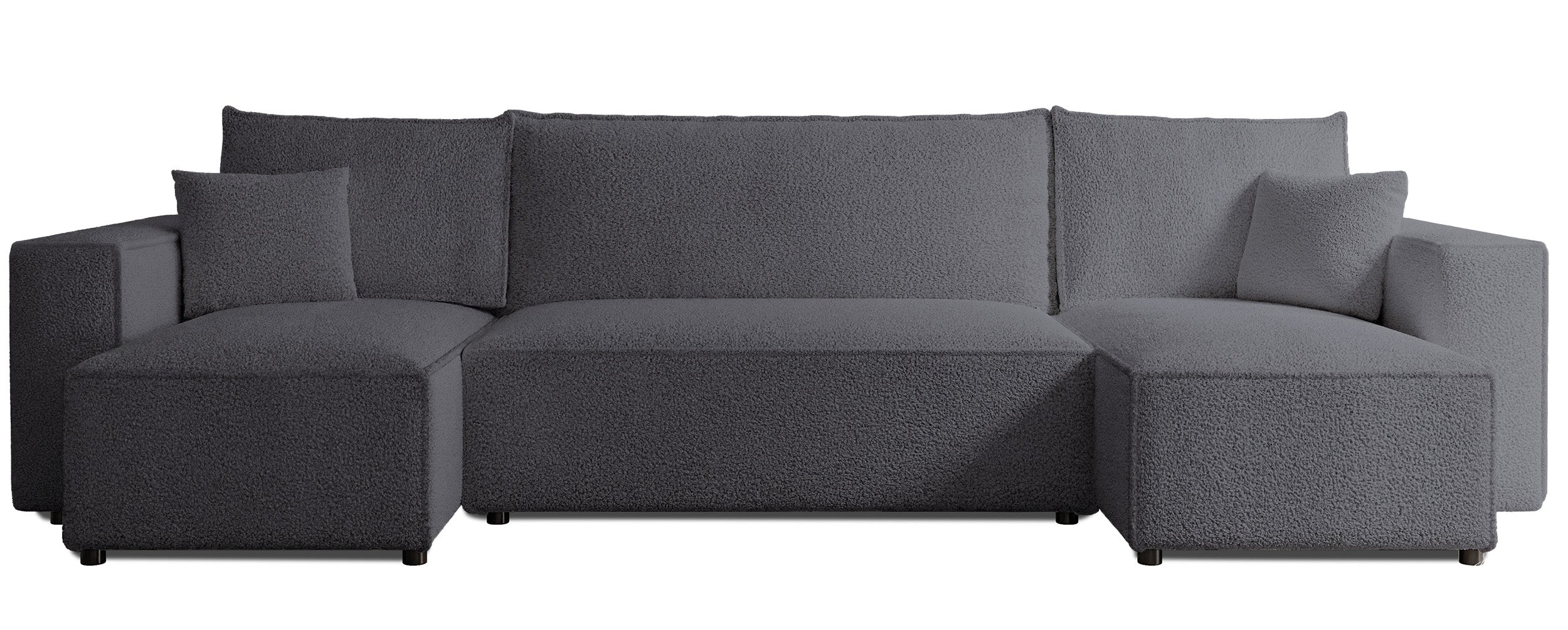 selsey-scarlo-u-form-ecksofa-mit-schlaffunktion-und-stauraum-dunkelgrau-boucl image 1