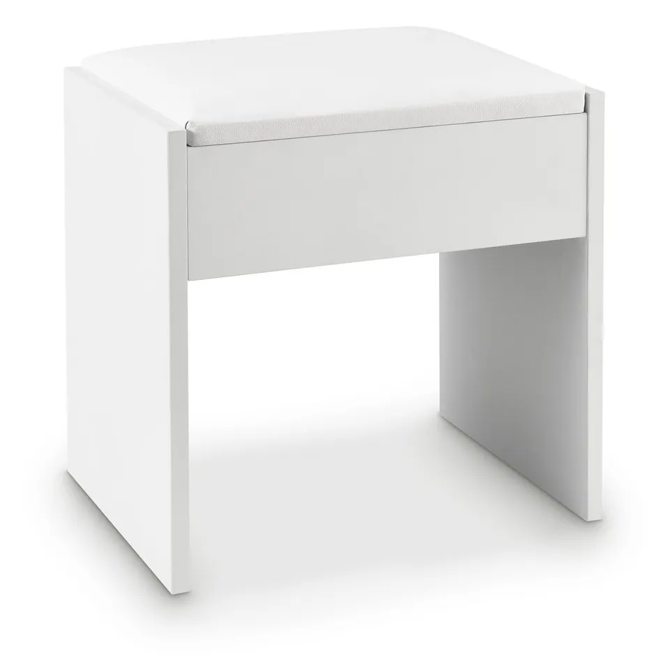 juskys-schminktisch-hocker-melly-sitzhocker-wei-mit-kunstleder-kissen image 1
