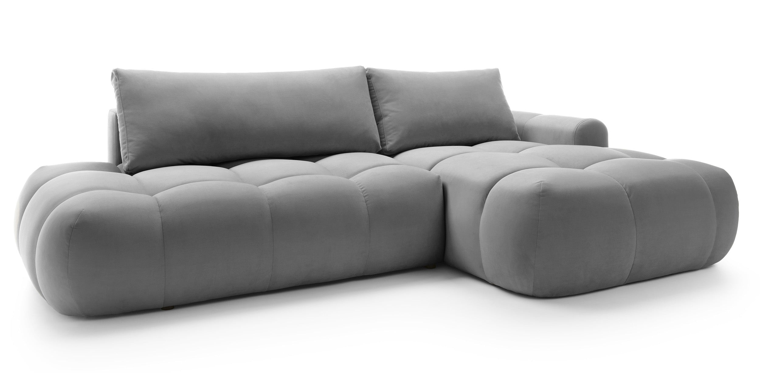 selsey-ombo-ecksofa-l-f-rmig-rechts-mit-schlaffunktion-und-stauraum-grauer-samt image 3