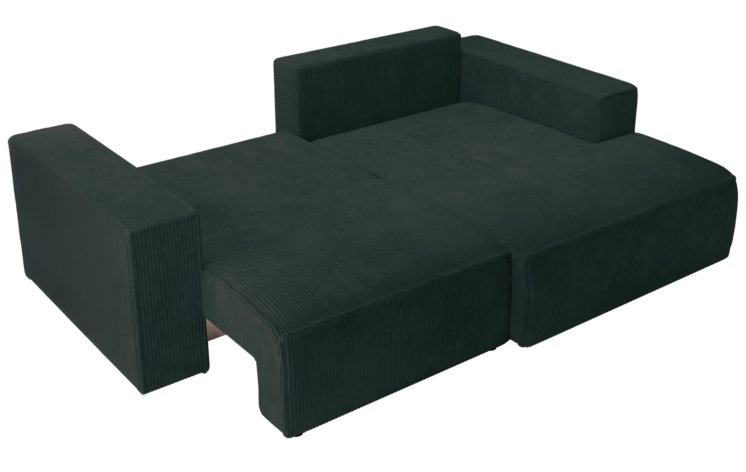 selsey-farese-mini-ecksofa-mit-schlaffunktion-l-rechts-mit-stauraum-dunkelgr-ner image 2