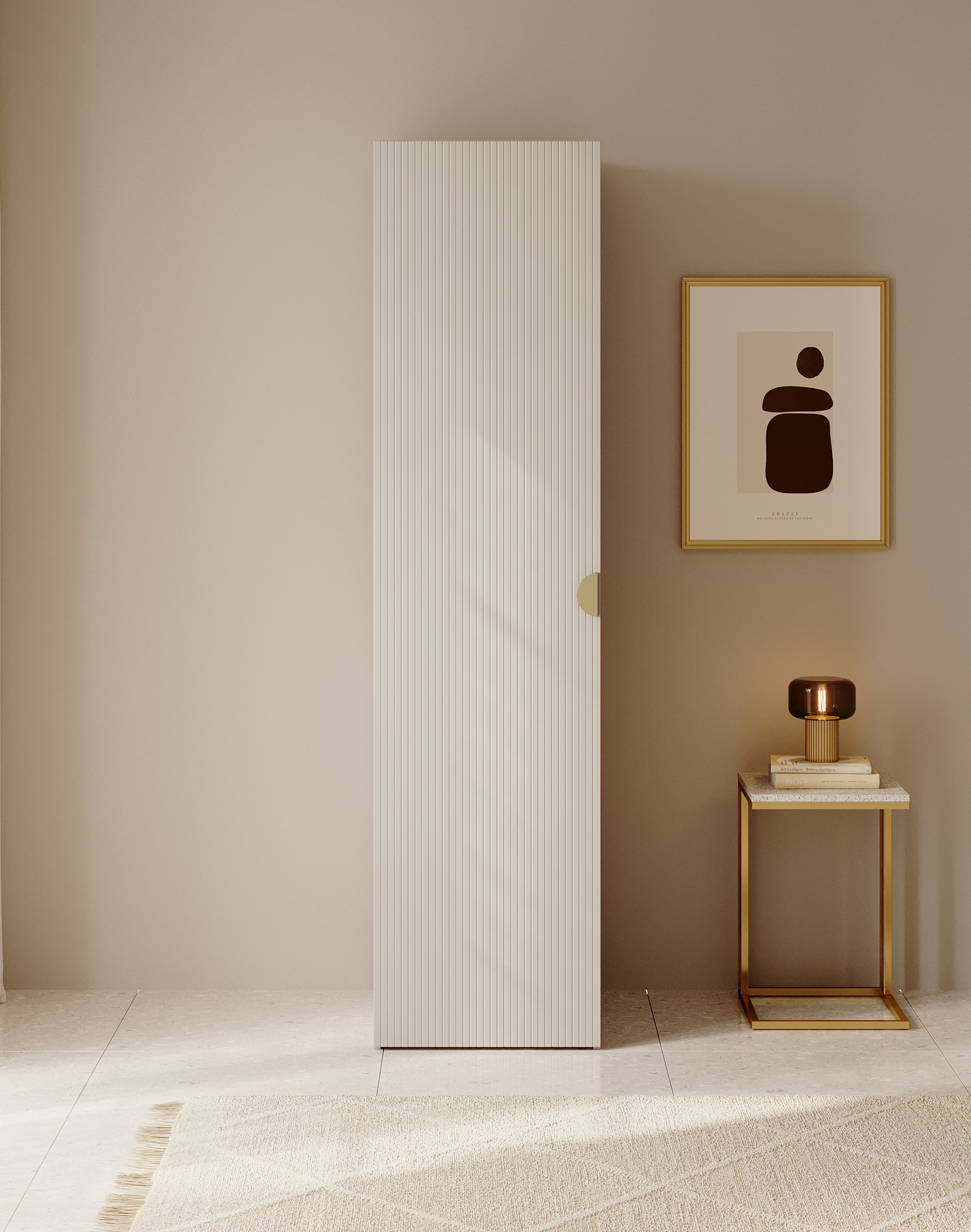 selsey-moonir-einschwingiger-schrank-50-cm-regale-grau-beige image 4
