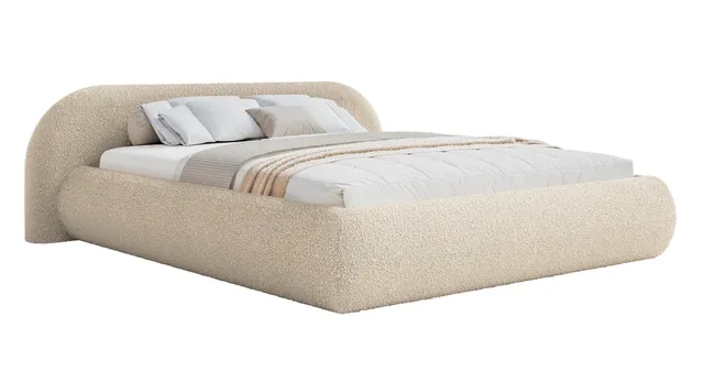 selsey-shels-low-polsterbett-niedriges-doppelbett-holzrahmen-bis-200-kg image 1