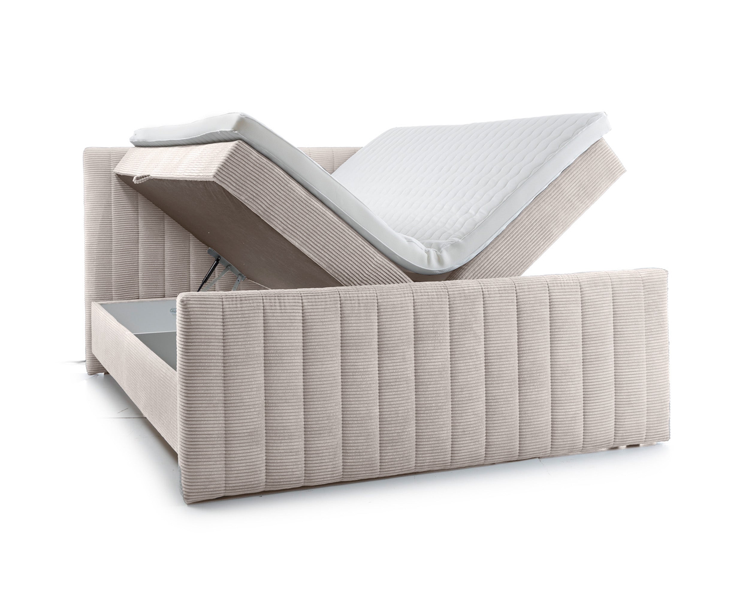 selsey-lullabino-kontinentales-bett-180x200-cm-mit-stauraum-und-topper-hellbeige image 4