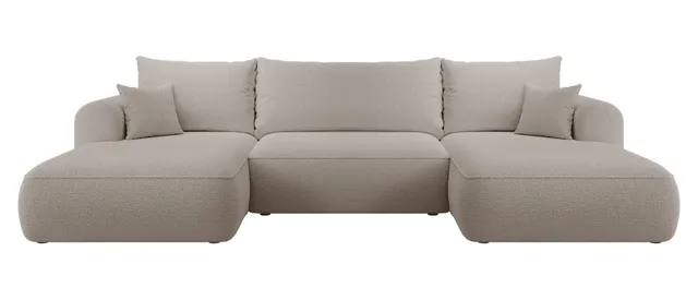 selsey-ovo-ecksofa-u-form-mit-schlaffunktion-dunkelbeige-boucl image 1
