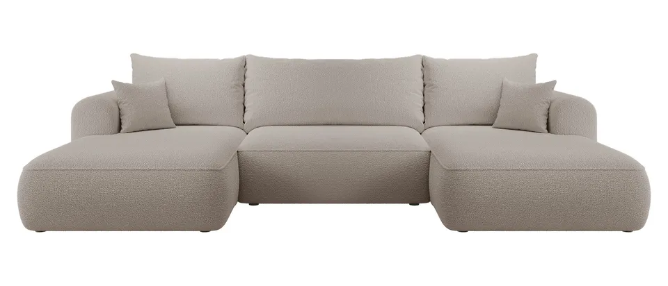 selsey-ovo-ecksofa-u-form-mit-schlaffunktion-dunkelbeige-boucl image 1