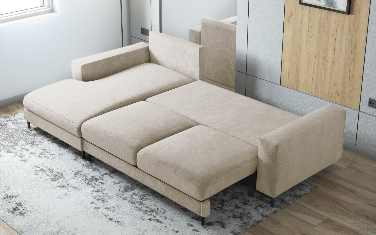 selsey-mokpeo-ecksofa-mit-schlaffunktion-linksseitig-hellbeige image 3