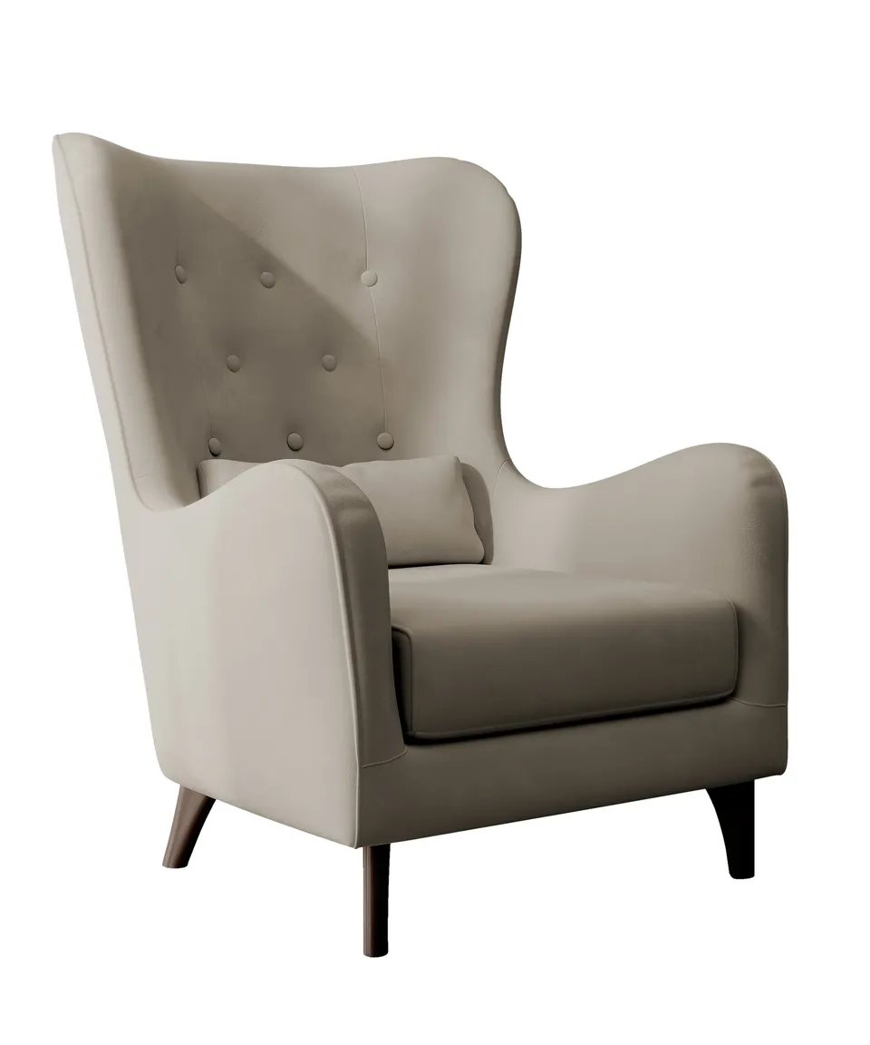 selsey-calmino-relaxsessel-ohrensessel-grau-beige-samt-wenge-f-e image 1