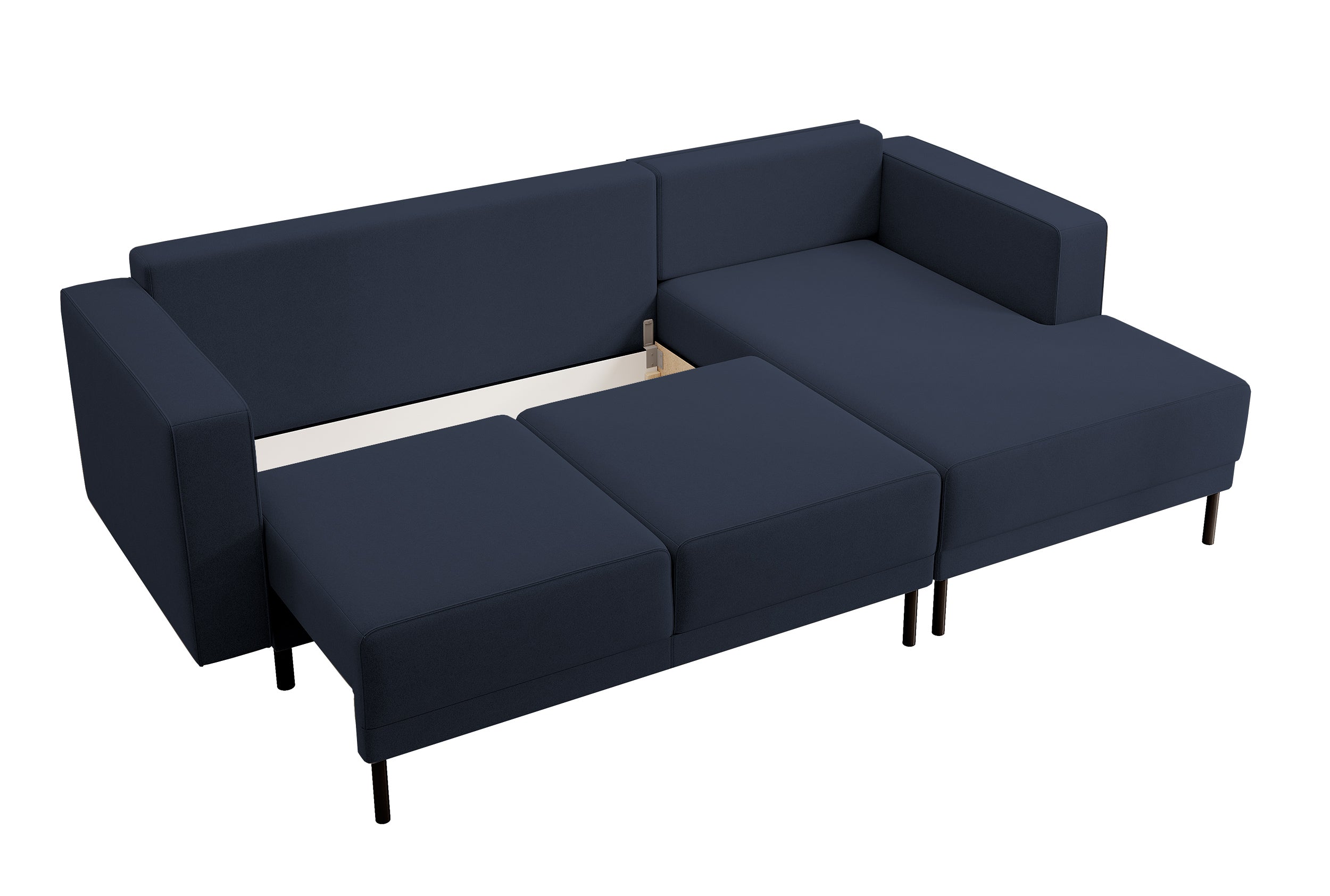 selsey-rodario-mini-ecksofa-mit-schlaffunktion-rechts-marineblauer-samt image 6
