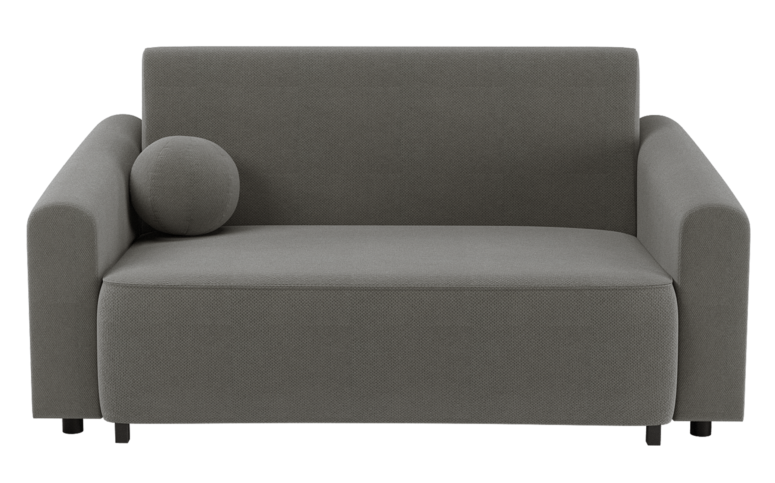 selsey-stevio-zweisitziges-ausklappbares-sofa-170-cm-dunkelgrau-chenille-mit-sta image 1
