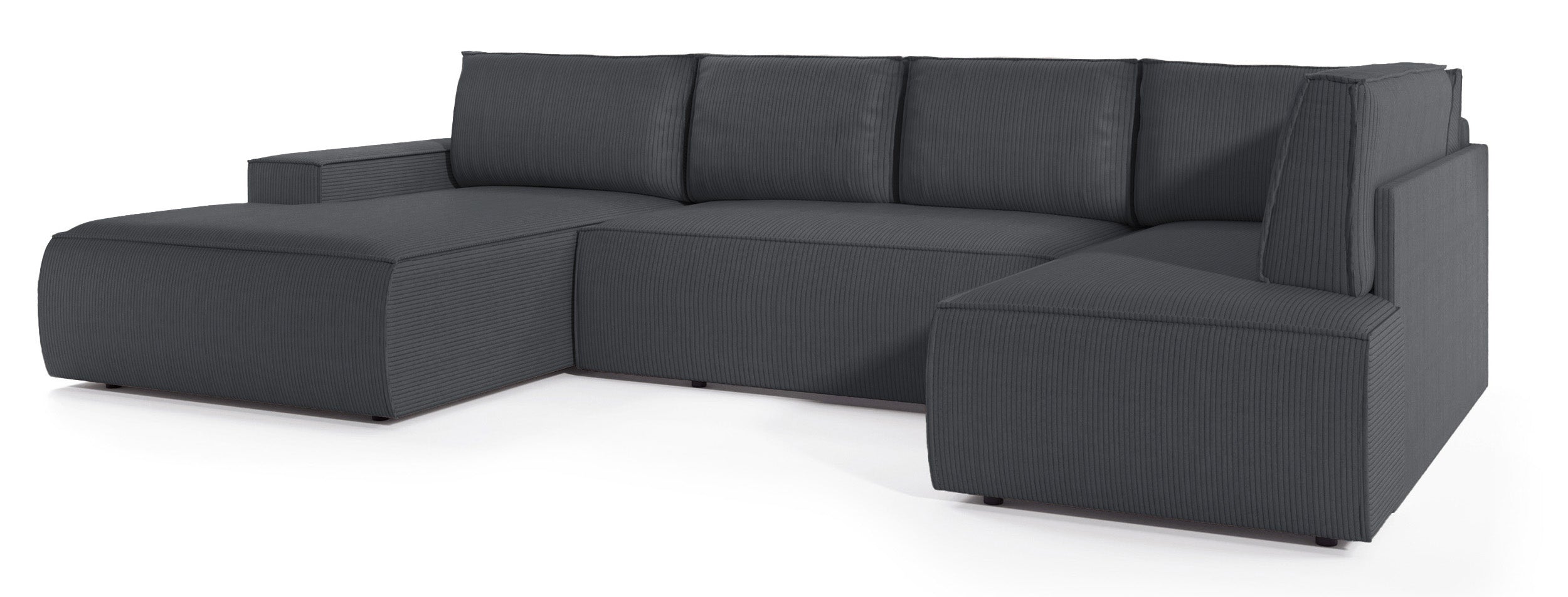 selsey-farese-new-ecksofa-mit-schlaffunktion-u-form-links-grau-cord-mit-stauraum image 5