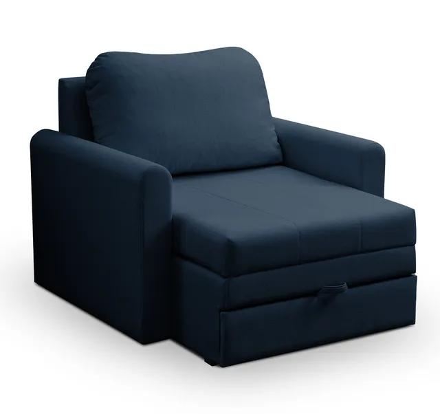 selsey-dejano-ausziehsessel-schlafsessel-in-marineblau-geflecht image 1