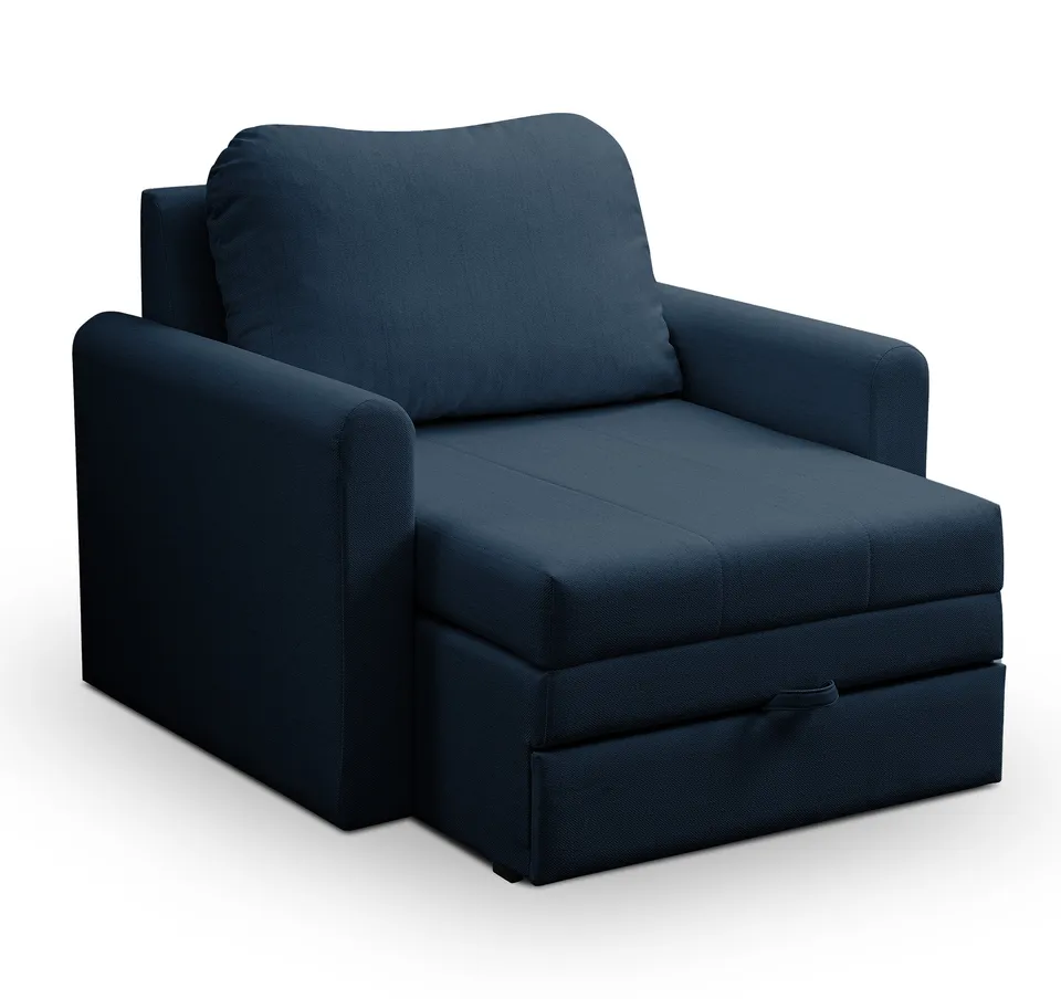selsey-dejano-ausziehsessel-schlafsessel-in-marineblau-geflecht image 1