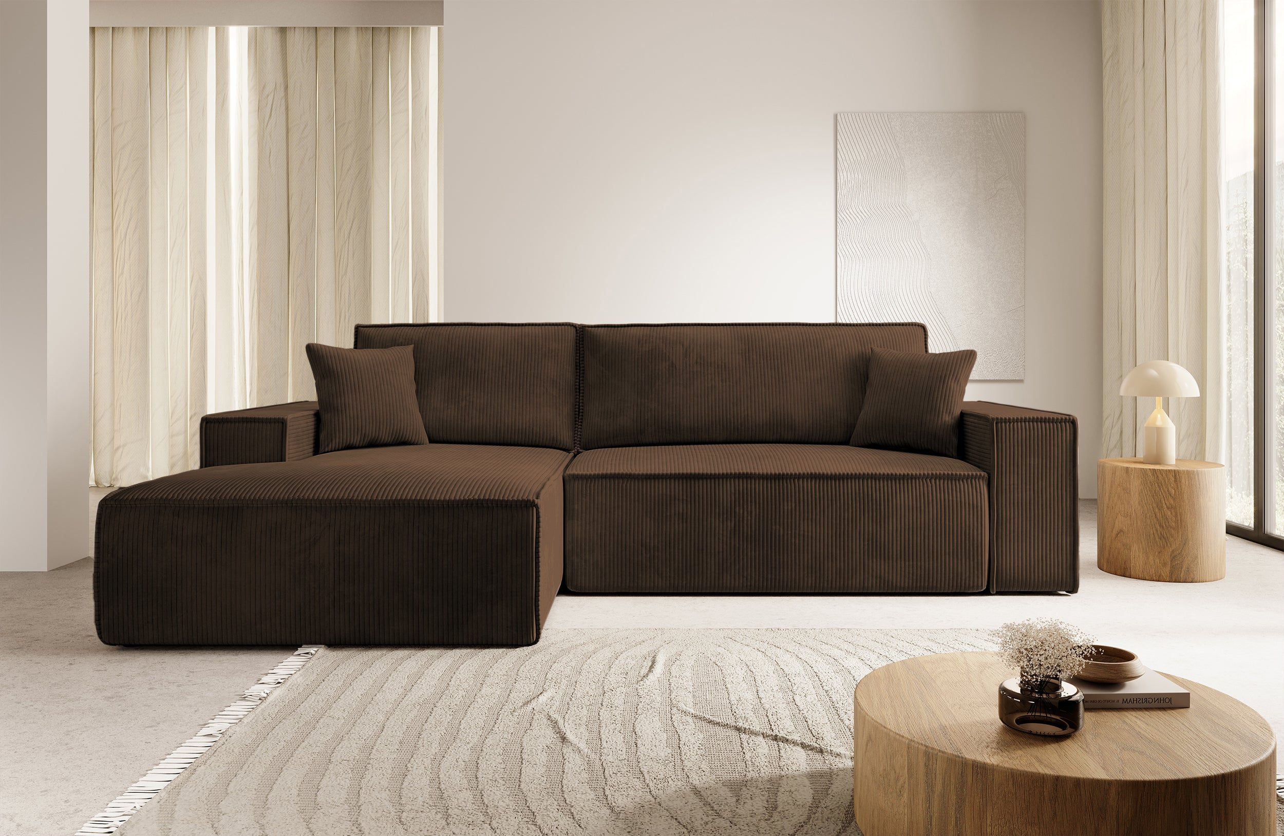 selsey-farese-new-ecksofa-mit-schlaffunktion-l-form-links-mit-stauraum-brauner-c image 2
