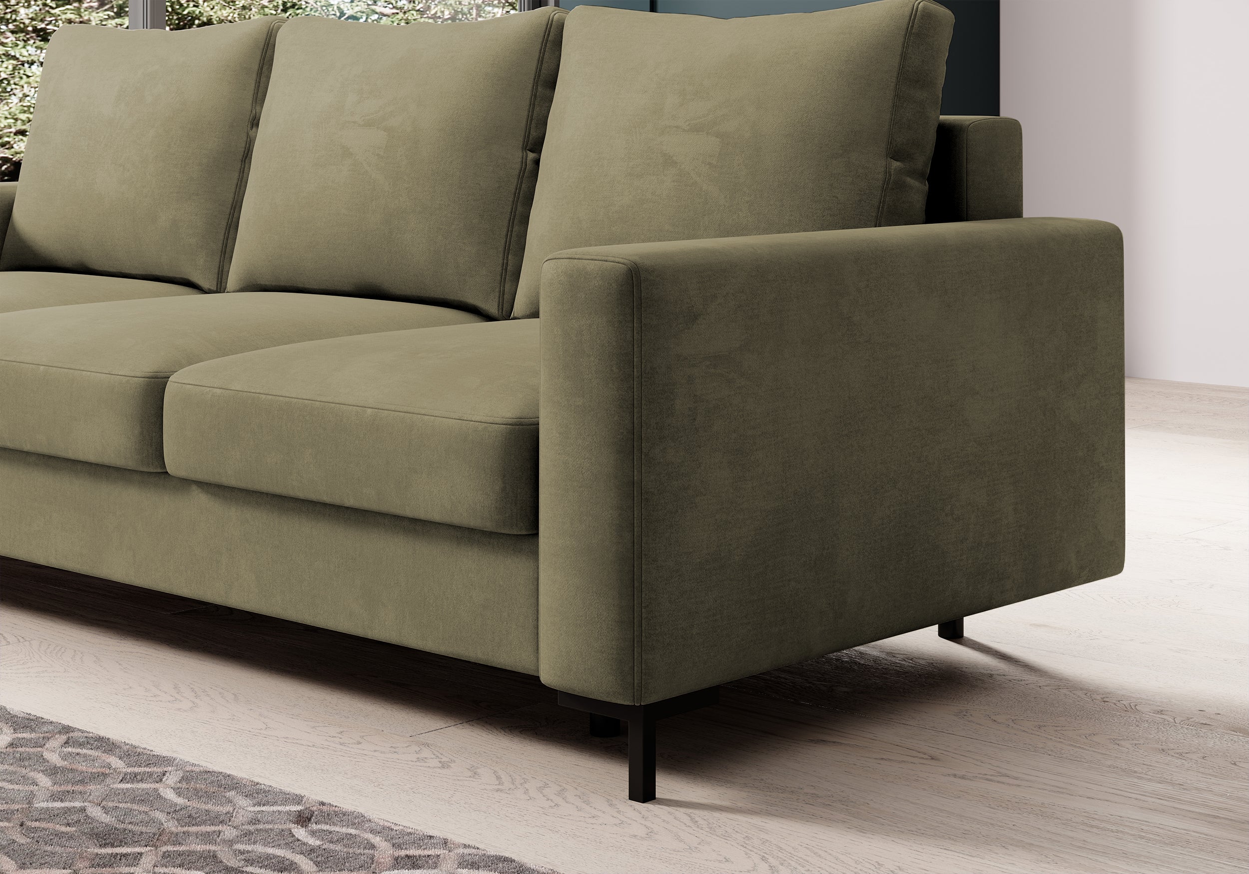 selsey-mokpeo-dreisitziges-ausklappbares-sofa-mit-stauraum-dunkelbeige-samtvelou image 3