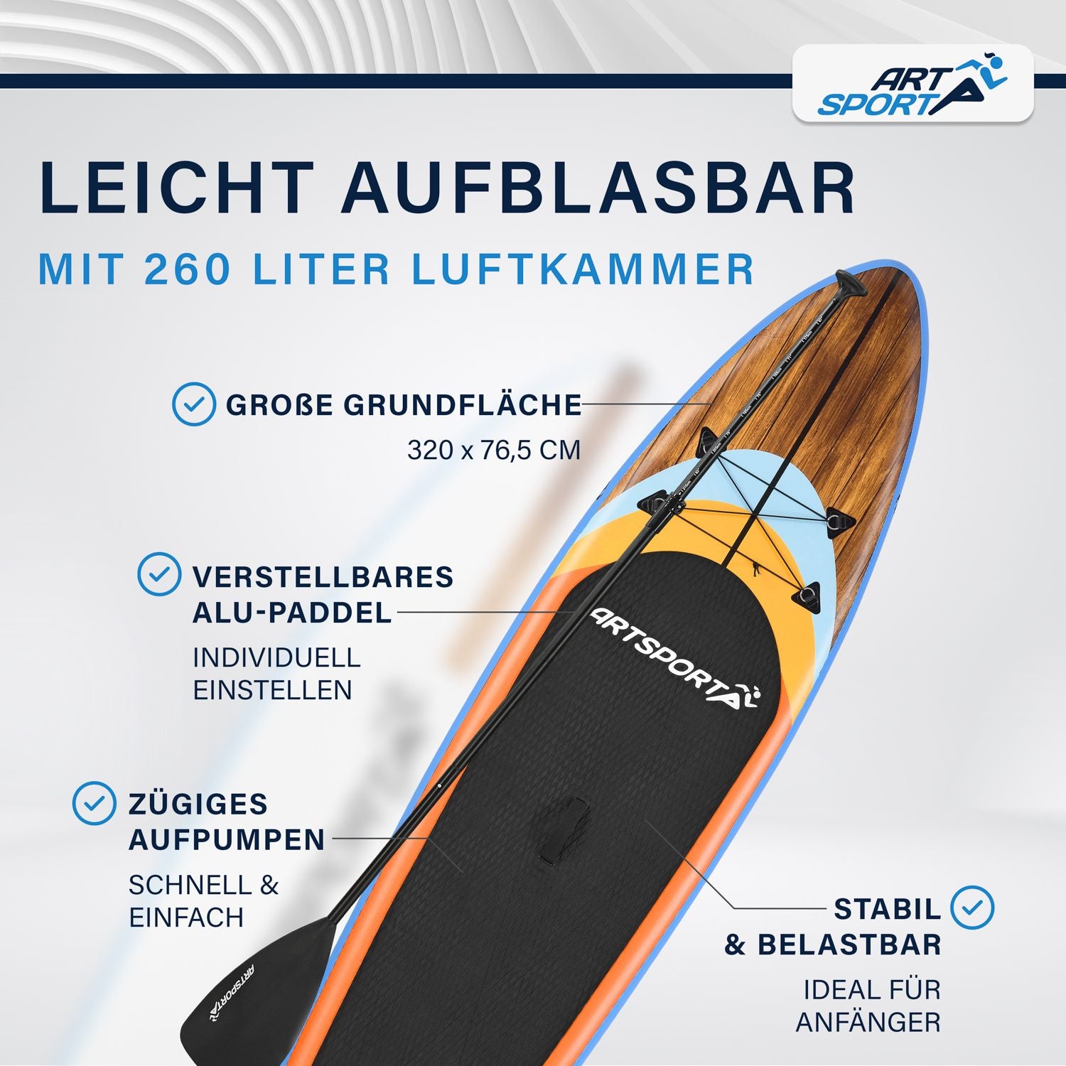 juskys-stand-up-paddling-board-beach-rocker-komplett-set-aufblasbar image 2