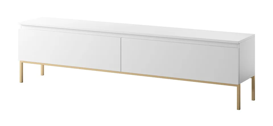selsey-bemmi-tv-schrank-175-cm-wei-mit-goldenen-beinen image 1